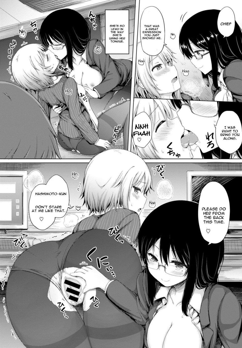 Hentai Manga Comic-Yoru no Fushidara Office-Read-16